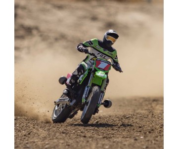 Losi 1/4 Promoto-MX Motorcycle Brushless RTR (Battery & Charger Included) - Pro Circuit Green