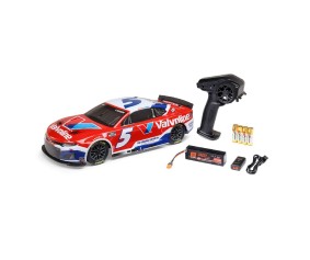Losi 1/12 NASCAR RC Racecar Kyle Larson No. 5 2025 Valvoline Chevrolet Camaro ZL1 2S AWD RTR Brushed On-Road (B&C Incl.), Red