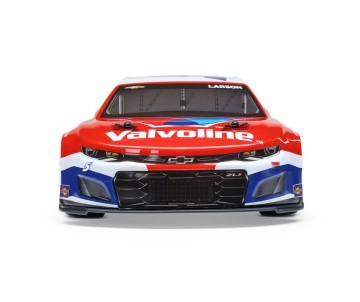 Losi 1/12 NASCAR RC Racecar Kyle Larson No. 5 2025 Valvoline Chevrolet Camaro ZL1 2S AWD RTR Brushed On-Road (B&C Incl.), Red