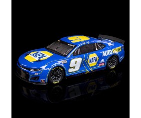Losi 1/12 NASCAR RC Racecar Chase Elliott No. 9 2025 NAPA Chevrolet Camaro ZL1 2S AWD Brushed On-Road (B&C Incl.), Blue