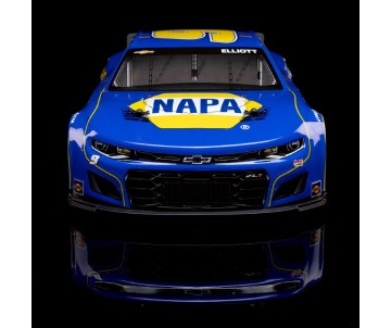 Losi 1/12 NASCAR RC Racecar Chase Elliott No. 9 2025 NAPA Chevrolet Camaro ZL1 2S AWD Brushed On-Road (B&C Incl.), Blue