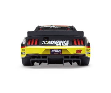 Losi 1/12 NASCAR RC Racecar Ryan Blaney No. 12 2025 Advance Auto Ford Mustang 2S AWD RTR Brushed On-Road (Battery & Charger included, Black