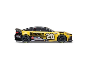 Losi 1/12 NASCAR RC Racecar Christopher Bell #20 2025 DEWALT Toyota Camry XSE 2S AWD RTR Brushed On-Road (B&C Incl.), Yellow