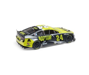 Losi 1/12 NASCAR RC Racecar William Byron No. 24 2025 Raptor Chevrolet Camaro ZL1 2S AWD Brushed On-Road (B&C Incl.), Black