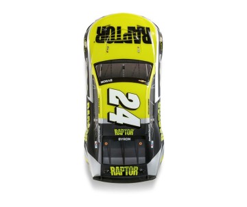 Losi 1/12 NASCAR RC Racecar William Byron No. 24 2025 Raptor Chevrolet Camaro ZL1 2S AWD Brushed On-Road (B&C Incl.), Black