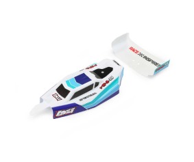 Losi Body, Wing, Blue: Mini-B, BL