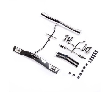 Losi Bumper & Light Housing Set: Mini Drag