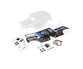 Losi Body Set, Son Uva Digger, Clear: Mini LMT