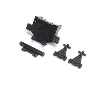 Losi Rear Bulkhead, Toe Block, Link Mount: Mini JRX2