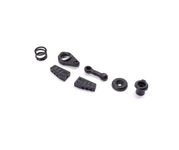 Losi Servo Saver, Mount & Steering Link: Mini Drag