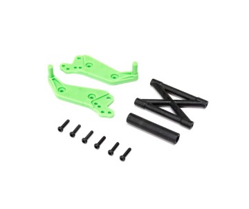 Losi Wheelie Bar Set, Green: Mini LMT