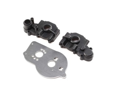 Losi Transmission Case & Motor Plate: Mini-T 2.0