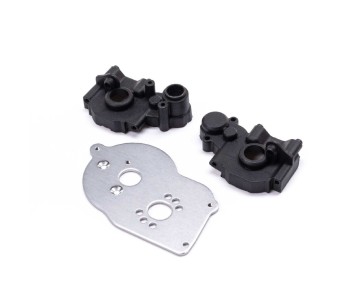 Losi Transmission Case & Motor Plate: Mini Drag