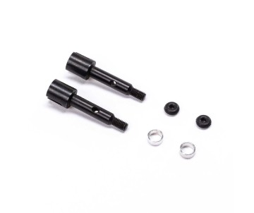 Losi Rear Axles & Bearing Spacers: Mini Drag Car