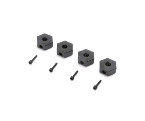 Losi 12mm Wheel Hex and Screwpin (4): Mini LMT