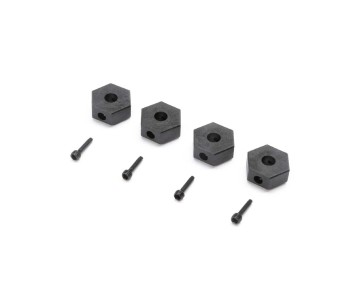 Losi 12mm Wheel Hex and Screwpin (4): Mini LMT