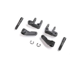 Losi Spindle, Caster Block, Front Axle Set: Mini JRX2