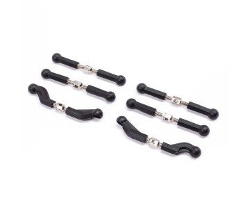 Losi Camber & Steering Link Set: Mini Drag