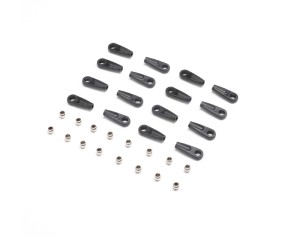 Losi 4-link Rod End & Pivot Balls (16): Mini LMT
