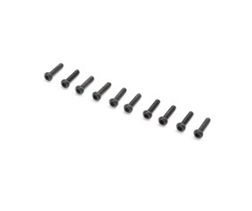 Losi Button Head Screws, M2x8mm (10)
