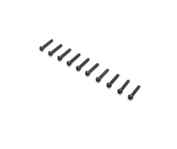 Losi Button Head Screws, M2x10mm (10)