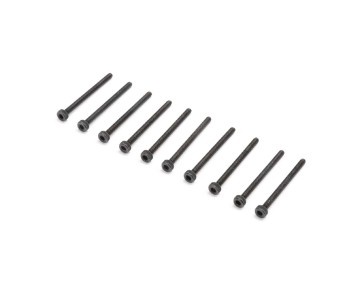 Losi Cap Head Screws, M2x25mm (10)
