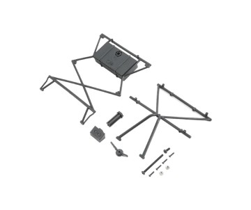 Losi Top Bar, X-Bar,Cover & Tire Mount: Baja Rey