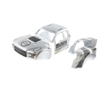 Losi Black Rhino Wheels Ford Raptor Body Set: Baja Rey