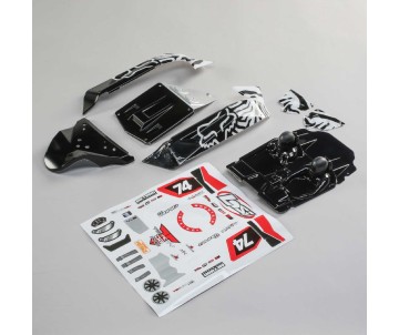 Losi Body Set, FOX Racing: Tenacity DB Pro