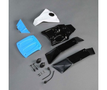 Losi Body Set, Blue, Painted: Ultra 4
