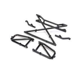 Losi Shock Tower, Rear Body & Center Brace: BR 2.0