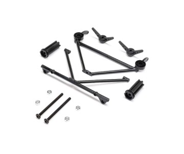 Losi Spare Tire Mount & Support: Baja Rey 2.0