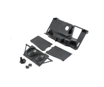 Losi Rear Bulkhead,Fan Panel, Mudguards: Baja Rey
