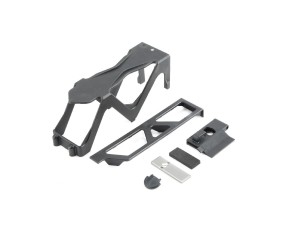 Losi Battery Tray,Door, Lock, 2S Spacer: Baja Rey