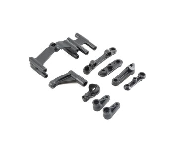 Losi Servo Mount, Steering Servo Set Plastic: Baja Rey