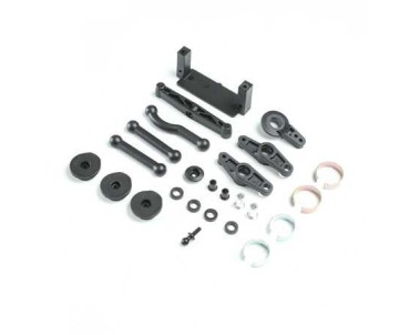 Losi Steering Bellcrank, Servo Saver & Mounts: V100