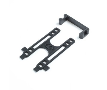 Losi Battery Mount Set, Aluminum Chassis: 22S