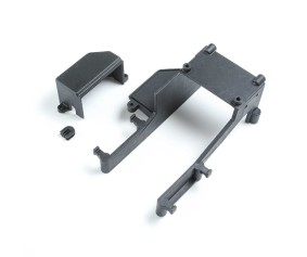 Losi Rear Bulkhead Set, Aluminum Chassis: 22S