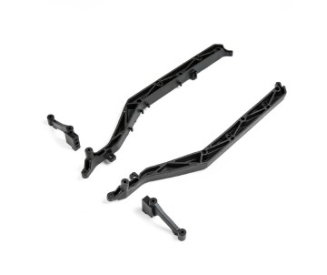 Losi Side Guard Set, Aluminum Chassis: 22S