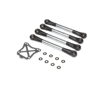 Losi Rear Toe Links (4), Toe Plate: RZR Rey