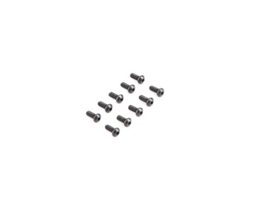 Losi Button Head Screws M2.5x6mm (10)