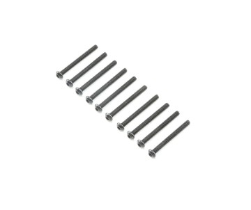 Losi Button Head Screws M3x30mm (10)