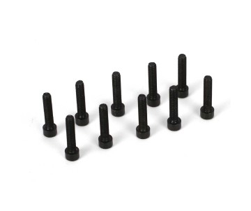 Losi Cap Head Screws, M2.8 x 14mm, Self-Tapping (10)
