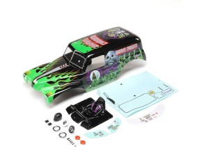 Losi Body Set, Painted, Grave Digger: LMT