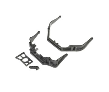 Losi Front/Rear Chassis Brace Set & Diff Retainer Ring: LST 3XL-E