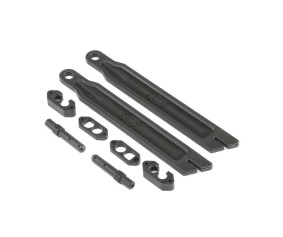 Losi Battery Straps and EC5 Plug Holder: LST 3XL-E