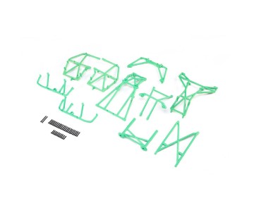 Losi Cage Set, Complete, Green: LMT