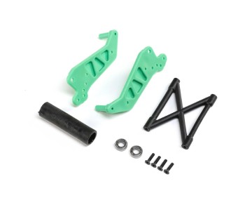 Losi Wheelie Bar Set, Green: LMT