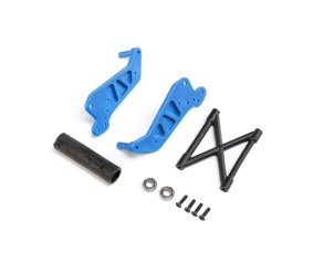 Losi Wheelie Bar Set, Blue: LMT