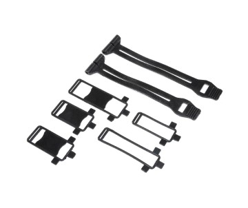 Losi Battery Straps, Low CG Battery Tray: LMT Mega